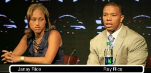 Ray Rice and Janay Palmer Rice
